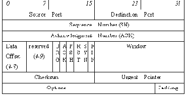 Заголовок TCP-сегмента